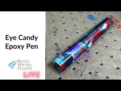 🔴Replay: Eye Candy Epoxy Results - Pen Making | Episode 386