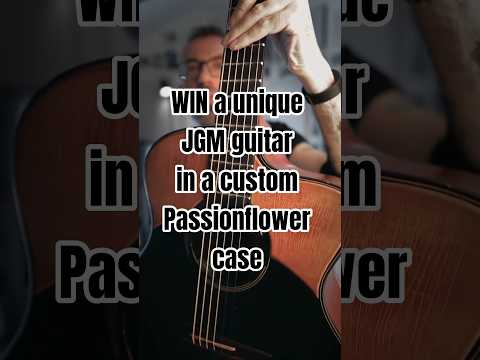 Win a unique Ibanez JGM10 guitar in a custom Passionflower Hiscox case at jongomm dot com
