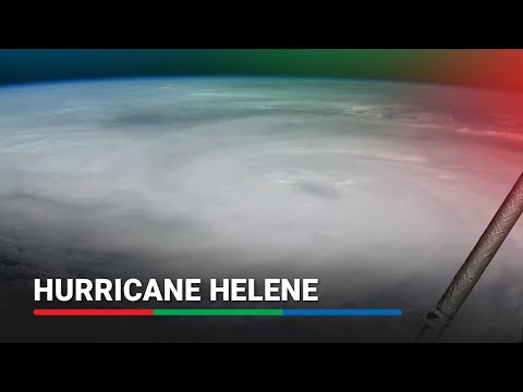 Watch how Hurricane Helene looks like from the Space Station | ABS-CBN News