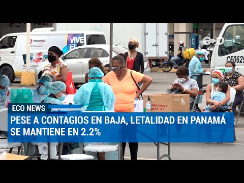 Letalidad en Panamá se mantiene en 2.2% pese a contagios en baja