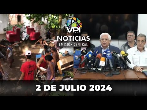 Noticias de Venezuela hoy en Vivo  Martes 2 de Julio de 2024 - Emisión Central - Venezuela