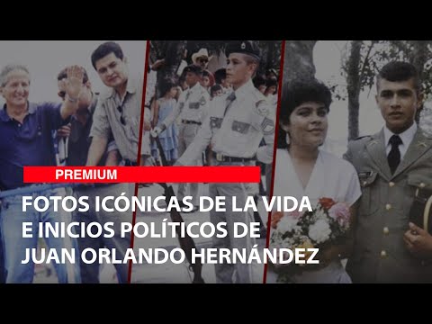 Video: Fotos icónicas de la vida e inicios políticos de Juan Orlando Hernández