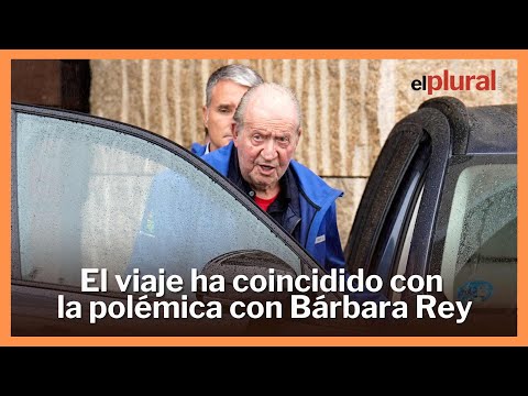 Juan Carlos I abandona Sanxenxo sin pronunciarse sobre los audios con Bárbara Rey