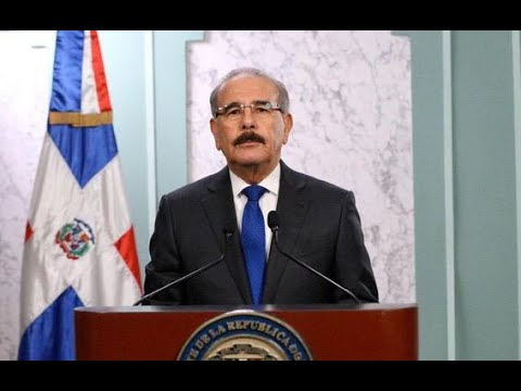 Discurso del presidente Danilo Medina al pueblo dominicano.
