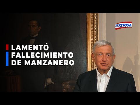 ??Presidente mexicano López Obrador lamentó fallecimiento de Armando Manzanero
