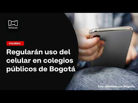 Uso del celular en colegios públicos de Bogotá será regulado: así funcionará la medida