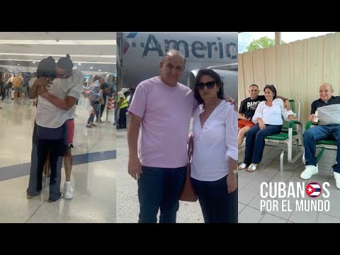 Fiscal de Vertientes, Camagüey, llega a Miami y su familia la recibe como una exiliada más.