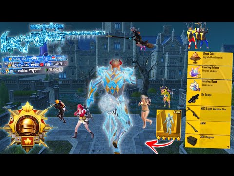 MY BEST SNIPER GAMEPLAY with Double AWM🔥Glacier X-Suit😍 Pubg mobile