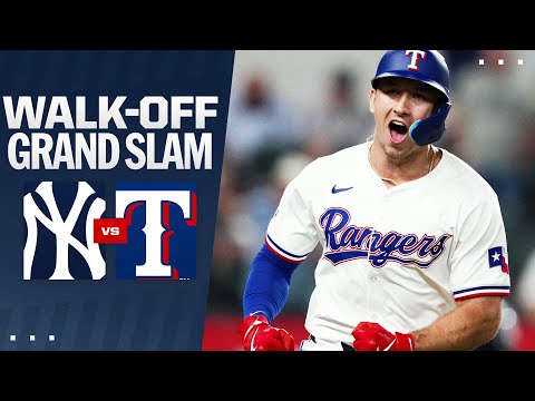 WALK-OFF GRAND SLAM for ROOKIE Wyatt Langford! (FULL AT-BAT!)