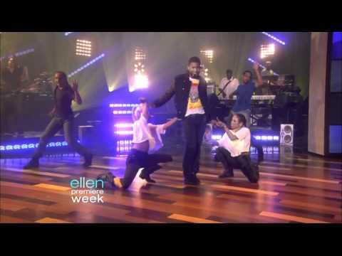 Usher - DJ Got Us Fallin in Love Live on Ellen DeGeneres 09-14-10