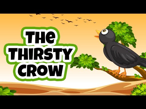 The Thirsty Crow Story | Bedtime Story for Kids | Learn with Fun | TheLearningApps.com