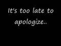 Timbaland - Apologize lyrics