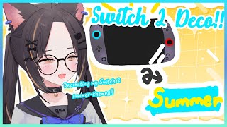 【PAWCAM】Decorating My Switch 2 Summer-themed!! #MiuSummer2025