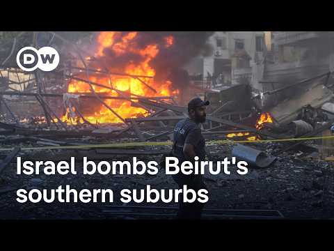 Israel strikes Beirut for third time since Israel-Hezbollah ceasefire | DW News