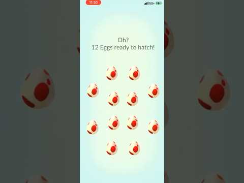 ポケモンGOで12,000個の卵を孵化した結果と出現したポケモンの詳細紹介 サムネイル