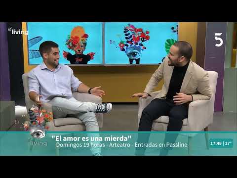 Sebastián Escobar presentó la obra El amor es una mierda| 26-05-2023