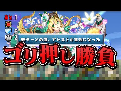 リーダースキルもアシストも発動しないクエストLv9初見チャレンジ【パズドラ】