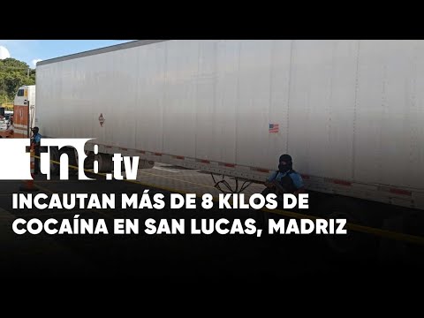 Decomisan más de 8 kilos de cocaína en San Lucas, Madriz - Nicaragua