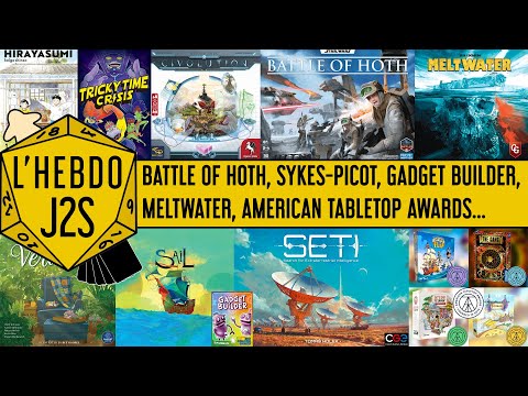 L'Hebdo #J2S du 23/04/2025 - Battle of Hoth, American Tabletop Awards, Meltwater...