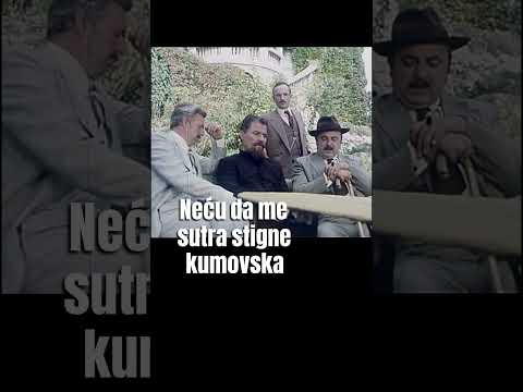 "Neću da me sutra stigne kumovska kletva!"