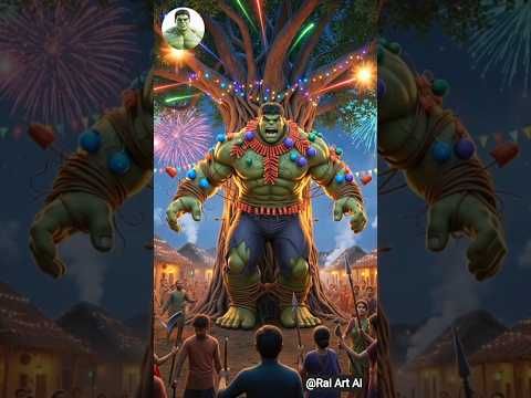 All Superheroes in Danger on Diwali Night 💔🔥 | #hulk #ytshorts #trendingshorts #shorts