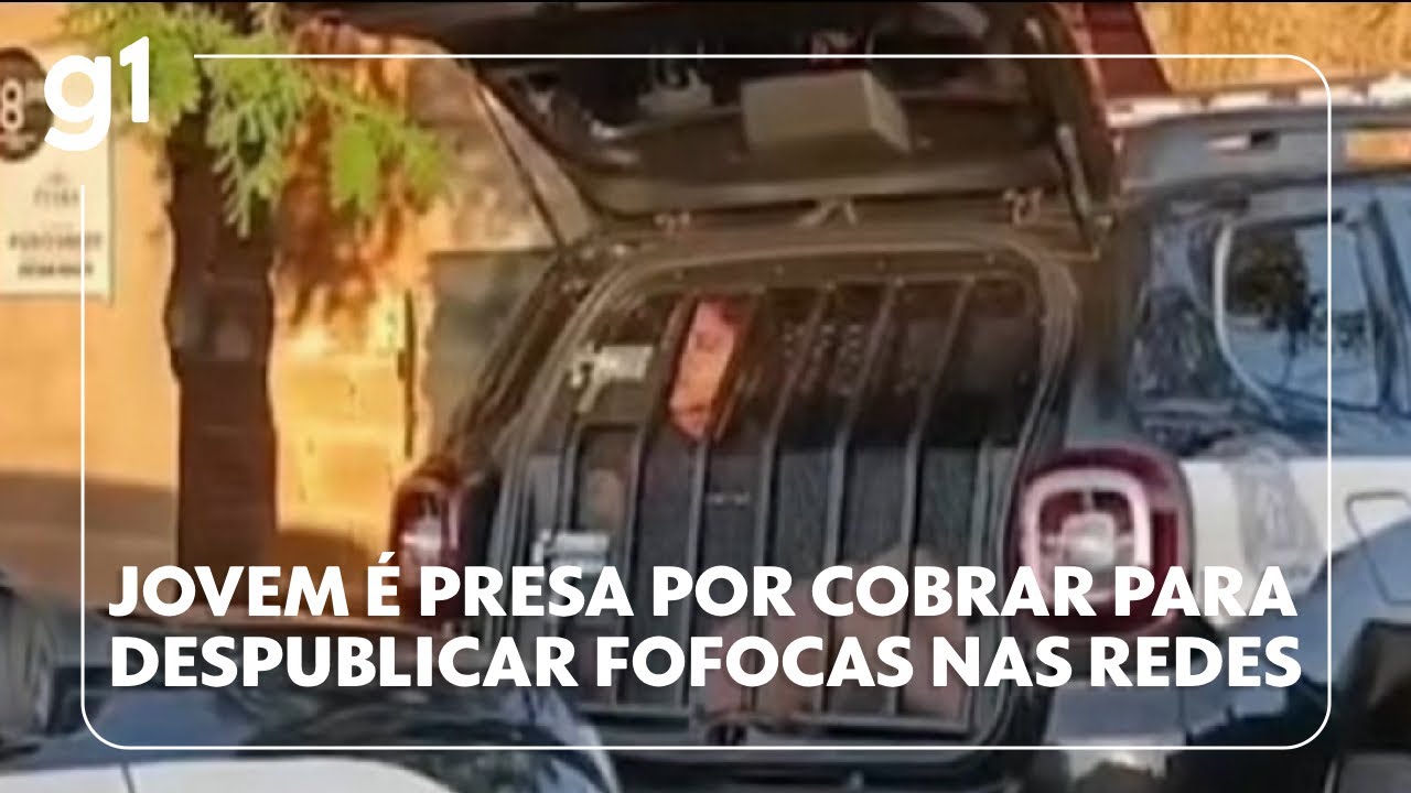 Jovem é presa por cobrar até R$ 300 para despublicar fofocas em redes sociais