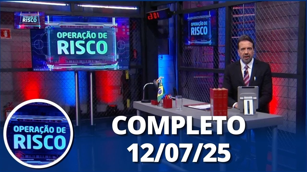 Operação de Risco: Moto adulterada, celular furtado e mais (12/07/25) | Completo