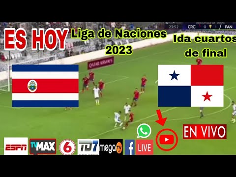 Costa Rica vs. Panamá en vivo, donde ver, a que hora juega Costa Rica vs. Panamá Concacaf 2023
