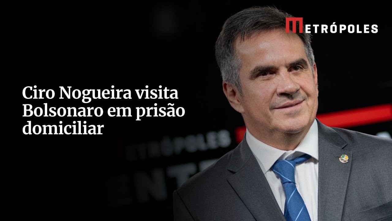 Ciro Nogueira visita Bolsonaro em prisão domiciliar