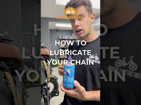 How to Lubricate Your Doheny E-bike Bike Chain