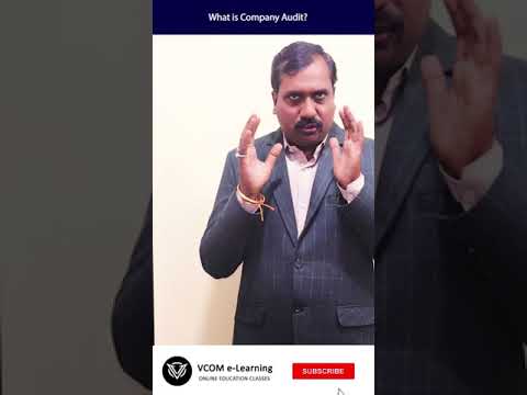 What is Company Audit? – #Shortvideo – #auditing  – #bishalsingh -Video@76