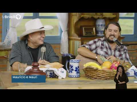 Canto e Sabor do Brasil recebe a dupla Maurício e Mauri