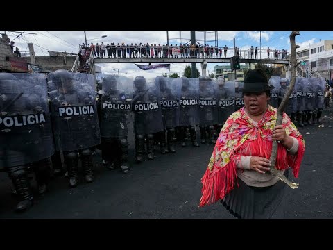Le président de l'Équateur déclare l'état d'urgence, les manifestations se poursuivent • FRANCE 24