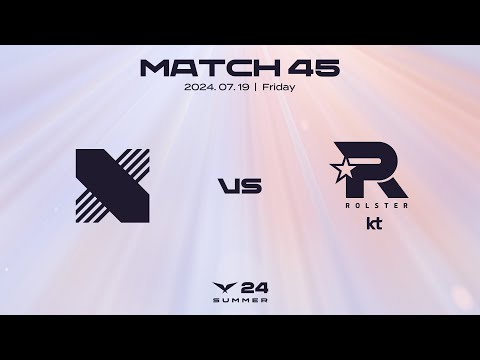 DRX vs. KT | 매치45 하이라이트 | 07.19 | 2024 LCK 서머 스플릿