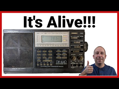 Radio Shack DX-440 Shortwave Radio Low Sensitivity Repair