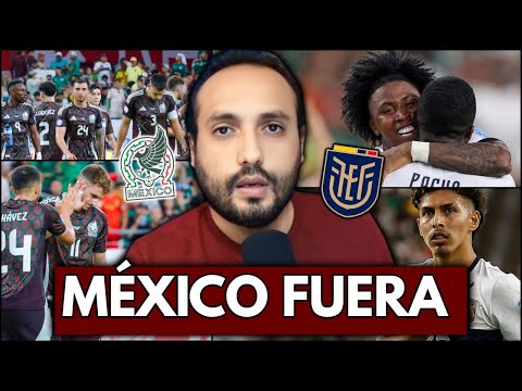 MÉXICO EMPATA 0-0 CONTRA ECUADOR Y QUEDA FUERA DE LA COPA AMÉRICA 2024