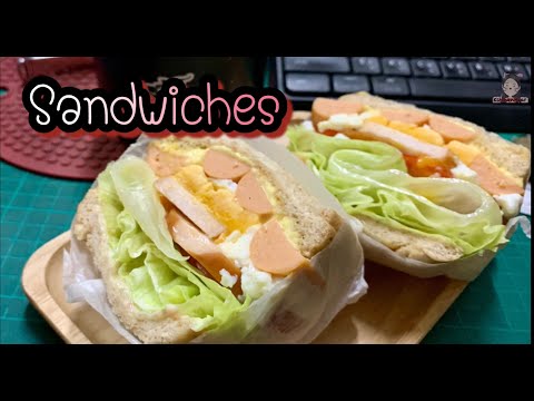 แซนวิชไส้ทะลัก:sandwichไส้