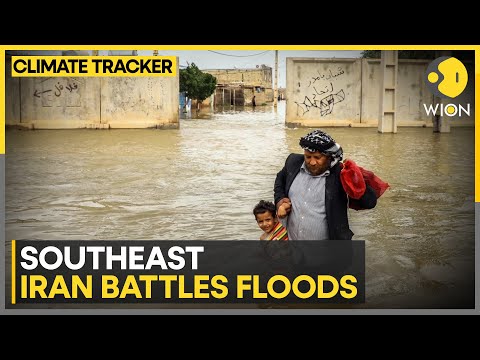 Southeast Iran battles floods: After UAE, severe weather hits Iran | WION Climate Tracker