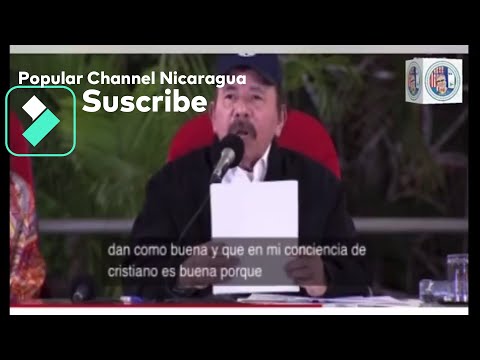 Daniel Ortega en su Mente enferma que tiene Dice Borron y Cuenta Nueva A Balazos te Saqueremos?