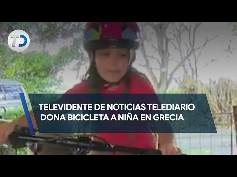 Televidente dona bicicleta a nin?a que fue vi?ctima de robo