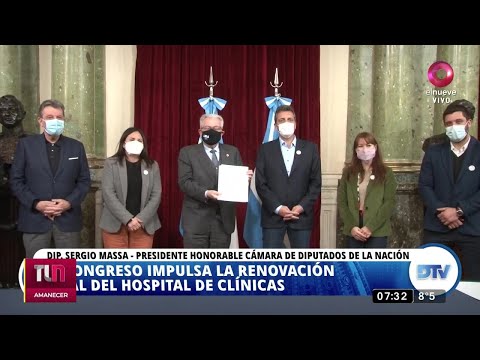 El Congreso impulsa la renovación del Hospital de Clínicas