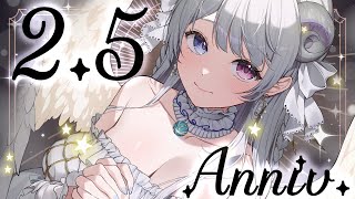 【 活動2.5周年 】デビューから30カ月✨出逢ってくれたパルトネールに感謝をこめて…🌟【 #羽純ゆの #vtuber 】