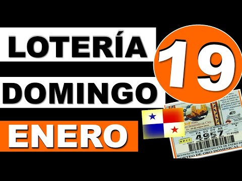 Resultados Sorteo Loteria Domingo 19 de Enero 2025 Loteria Nacional de Panama Dominical de Hoy