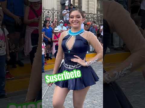 Fernanda Cachiporrista de lá Bicentenario 2024 ? #dance #viral #4k #baile #cachiporristas