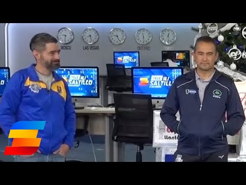 José de Jesús Segovia Cortes y Marco Antonio Suárez de la Garza, entrenadores de rugby