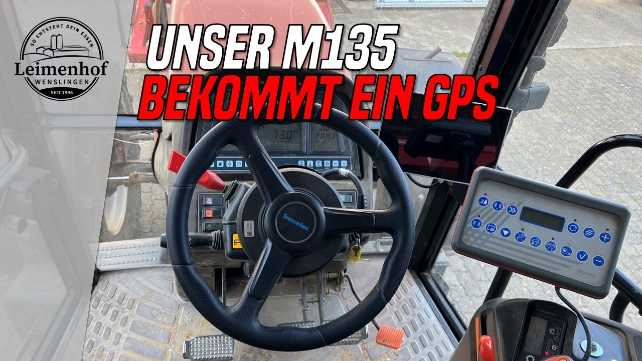 25 Jahre alter Traktor mit Autosteer?! | Der Einbau des F200 Max von Sveaverken im New Holland M135