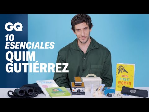 Quim Gutiérrez: 10 cosas de las que el actor no se separa | 10 Esenciales | GQ España