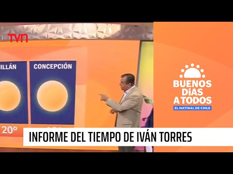 Iván Torres en modo otoñal: Revisa su informe del tiempo | Buenos días a todos