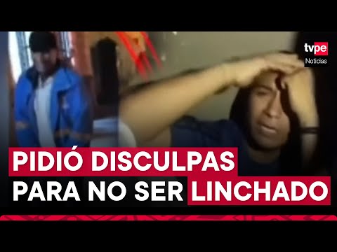 Lima: falso fiscalizador que extorsionaba a ambulantes fue descubierto y casi termina linchado