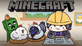 【Minecraft】Chicken Farm Time【Nayuta Umbrage | FIRST STAGE PRODUCTION E